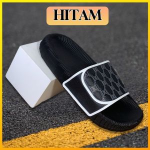 Sandal Slop Pria Karet Keren Empuk Motif Terbaru Premium Sendal Pria Wanita Laki Laki Tebal Anti Slip EVA