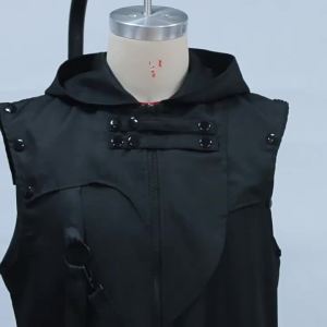 Mantianyu Halloween European and American Medieval Renaissance Punk Retro Gothic Long Sleeveless Vest Dress