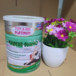Sữa cho người già ngừa bệnh loãng xương Tom & Kid Platinum Canxi Nano lon 900g giúp xương rắn chắc