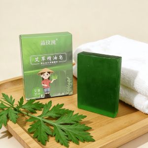 XÀ BÔNG NGẢI CỨU THẢO DƯỢC 80G Làm sạch da – hỗ trợ giảm ngứa – không hương liệu