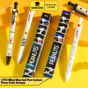 1PCS Blind Box Gel Pen 0.5mm Pena Cute Snoopy