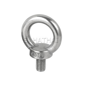 SH.Thai อายนัทสลักเกลียวห่วง สแตนเลส304 M6 M8 ห่วงทรงแหวน Machinery Shoulder Lifting Eye Bolt