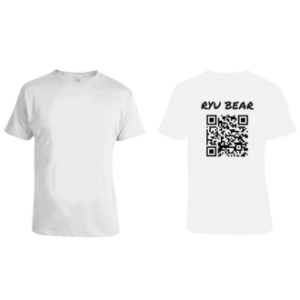 ลดทันที 25% เสื้อยืด ลาย QR CODE: Ryu Bear ผ้าคอตตอน 100% มีให้เลือกหลากสี หลายไซด์ ดีไซน์ทันสมัย ใส่ได้ทุกโอกาส!!!