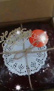 GIFT PACK KEK BUAH NURJIHA PURE BUTTER + Kata Ucapan🌹 +-590gram sekotak