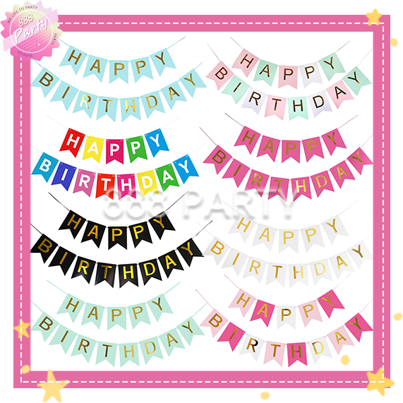 888party 3meter party needs happy birthday banner party supplies
