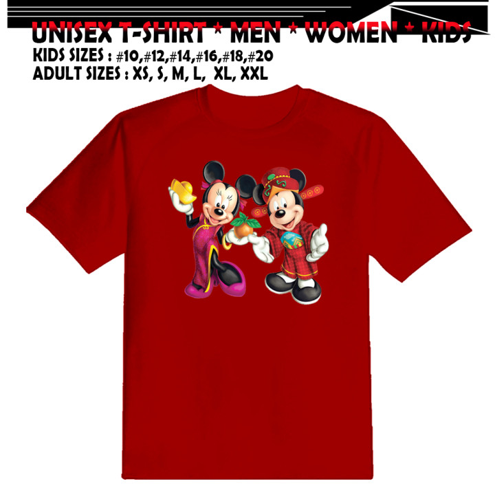 Mickey mouse shop t shirt lazada