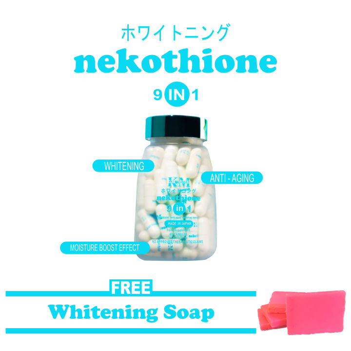 Nekothione 9 in 1 Neko Glutathione 60 capsules