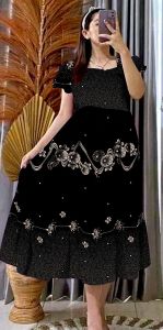 TERBARU!! DASTER RAYON JUMBO LD115 DASTER RAYON ONE SIZE MOTIF VIRAL DASTER