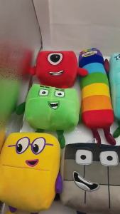New Cartoon Numberblocks Plush Doll Children Toys Kids Gift Educational Stuffed Number Blocks plush number blocks stuffed toys Numberblocks plush doll number blocks toys for kids