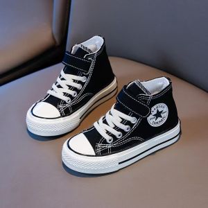 Giày Cho Bé Gái Giày Cho Bé Trai Giày Bata Thể Thao Converse Cổ Cao Hàng Quảng Châu Cao Cấp Từ 3 Đến 10 Tuổi.