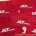 เสื้อยืด J&T Express คอกลม เนื้อผ้าคอตตอน. 
