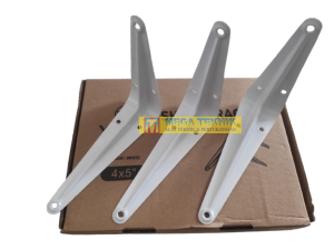 Dekor Ruangan Siku Rak Putih Eiffel (Harga Per Pasang 2 PCS) - Siku Rak Minimalis