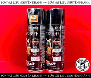 Sơn xịt Samurai Y124 màu bạc lấp lánh 400ml – Sơn phun bạc ánh kim sơn xịt trang trí xe máy kim loại nhựa gỗ