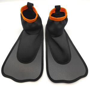 BLACKON Highly Stretchable Snorkel Split Swim Flippers Wrapped Feet Design Breathable Swimming Duck Webs Thin Travel Size Diving Frog Shoe Adult Men Women