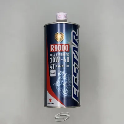 Suzuki ECSTAR R9000 MA2 Fully Synthetic Engine Oil 10W-40 4T 1 Liter Motorcycle