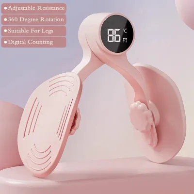Adjustable Kegel Training Device Pelvic Floor Exerciser Multifunctional Sphincter Exerciser Strength Thin Thigh Leg Clamping Machine Hip PC Muscle Levator Sphincter Trainer