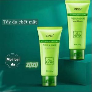 Gel Tẩy Da Chết Tẩy Tế Bào Chết Mặt chiết xuất Nha Đam làm sạch sâu da sạch mịn tươi sáng