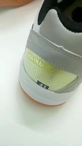 Giày Cầu Lông Cao Cấp HT 015 Nam Nữ Xám Phối