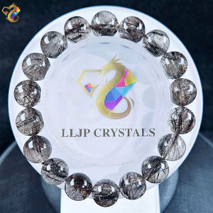 Premium Grade Black Bronze Devilish Rutilated Bracelet
