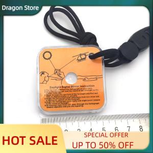 Dragon Practical Outdoor Emergency Survival Reflective Signal Mirror Adventure Mirror
