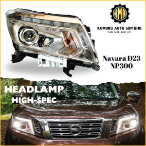 (1@PC) Front Headlamp with Projector Nissan Navara D23 NP300 (HIGH SPEC)