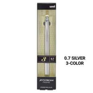 UNI JETSTREAM PRIME 3-COLOR MULTI BALLPOINT PEN - 0.5/0.7MM