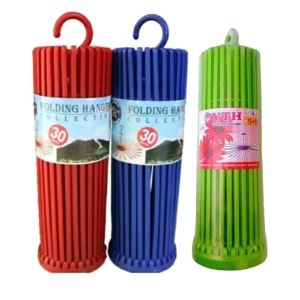Jemuran Folding Hanger 30 Stick Gantungan Baju Bayi Jemuran Muter Hanger SNI