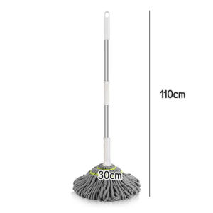 HHsociety ไม้ถูพื้น  ไม้ม็อบถูพื้น มือบิด  ไม่เลอะมือ รุ่น AH-01