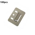 Klip WPC Wall Panel 100pcs Clip WPC Clip Stainless Klip Wallpanel WPC Clip WPC Panel Hiasan Dinding. 