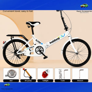 Foldable Bicycle 20/22 Inch 7-speed Variable Speed bike aluminum alloy frame Men And Women Ultra-portable Adult Bicycle