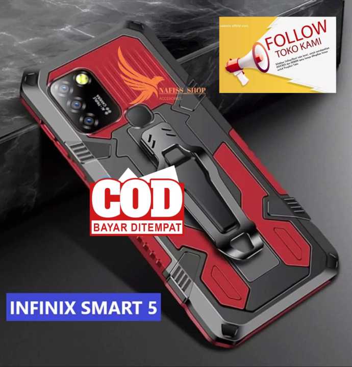 CASING HP Infinix Smart X657B )New Model Baru Hard Case KLIP