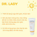 Kem chống nắng nâng tone Dr Lady Natural 60ml Hàn Quốc SPF50+ giúp nâng tone mỏng nhẹ kiềm dầu chống nước. 