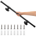 Handrails for Indoor Stairs for Stairs Steps,Metal Non-Slip Easy Install for Outdoor Indoor Stairs Porch Deck Hand Rail. 