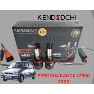 🔥READY STOCK🔥KENDODCHI 2Pcs H8 LED Car Headlight FOR PERODUA KANCIL(2000-2002) product by Malaysia