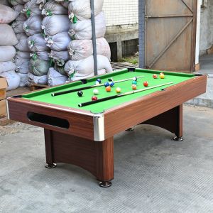 Indoor 7.5-foot pool table automatic pool table black eight table Pool table