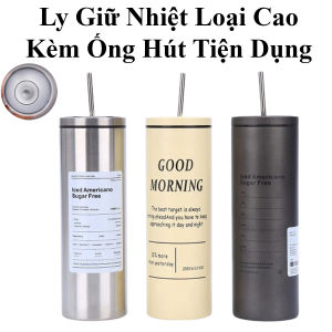 Ly Inox Sugar Free 600Ml Kèm Ống Hút Inox 304 Nắp Kín Miệng Rộng Giữ Nhiệt Tiện Dụng