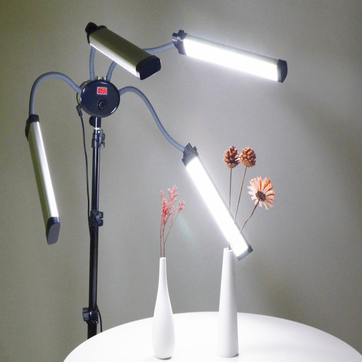 Lighting Inter@ctive System LED Photography Lamp Dual-arm fill light for live streaming, video ...