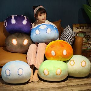 10-40CM Hot Game Genshin Plush Toy Pillow Impact Elemental Slime Theme Cute Plush Dolls Keli Dango Throw Handful Toys Cartoon Birthday Xmas Gift