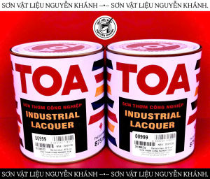 Sơn Công Nghiệp TOA Industrial Lacquer 875ml (999) màu đen mờ