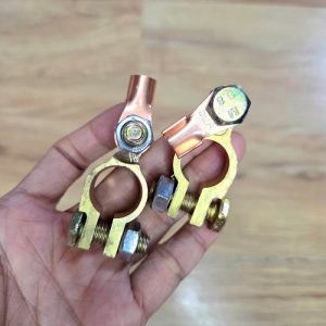 Cặp Ốc Kẹp Cọc Bình Ắc Quy Ô Tô A60 12V-24V/300A-800A/36A Hợp Kim Đẫn Điện Thép Mạ Kẽm 2 x Đầu Cực Điều Chỉnh Được Dẫn Điện