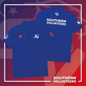 COD SUNBEAR SOUTHERN VOLUNTEERS Custom Printing Microfiber Jersi Short Sleeve Adult T-shirt