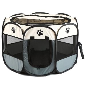 (SG INSTOCK)Portable/foldable dog playpen for cat in labor/dog in labor