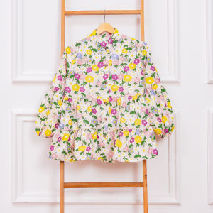 GW - ATASAN WANITA MOTIF  FLORAL /MIRSANY SHAKILA BLOUSE