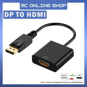 Display Port DP Male to HDMI Converter 1080P HD Adapter Cable For PC Desktop Laptop Monitor TV Projector Computer