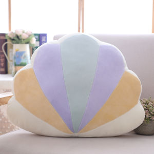 L67 Rainbow Star Moon Color Cloud Meteor Scallop Plush Pillow Home Decor Bedroon Cushion Soft Dolls Plush Toys For Kids Gifts L