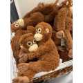 Boneka Monkey IKEA Boneka orang hutan tinggi 50 cm bahan bulu halusSNI. 