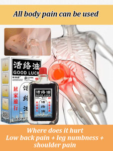 Sports Outdoor Relieve pain and reduce swelling Soothing Revitalizing OilTongluo Zhitong Huo Luo Oil