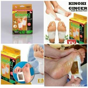 4 BOX ISI 40 PCS Kinoki Detox Gold / koyo kaki buat asam urat / detox racun kaki / foot detox pads / obat tempel di telapak kaki / kinoki herbal kesehatan -SS