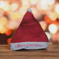 Soft Plush Christmas Hat Kids Adult Santa Claus Hats Red Christmas Decoration. 