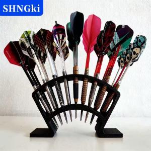 SHNGki 27-slots phi tiêu đứng công suất lớn gọn gàng lưu trữ chủ phi tiêu Board organizerfor Home Bar & greek-theo chủ đề trò chơi trang trí phòng